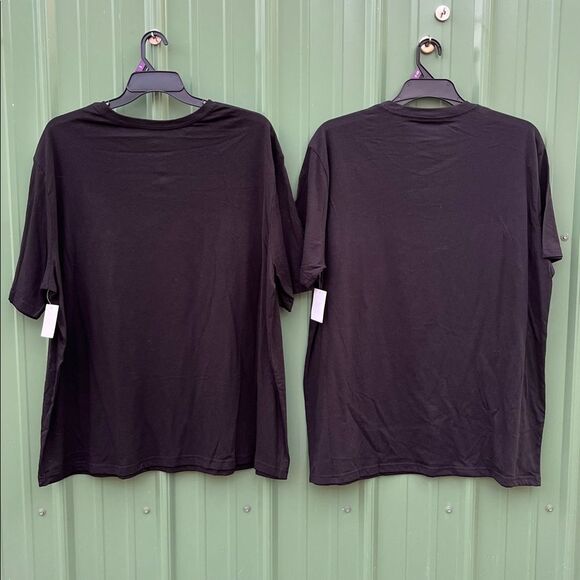 Men's Halloween Hello Kitty & Mickey Graphic T-Shirt 2-Pack Size 2XL - Picture 2 of 8